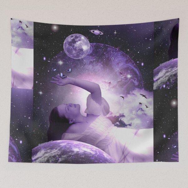 Item preview, Between worlds. Purple designed and sold by mgro-art.