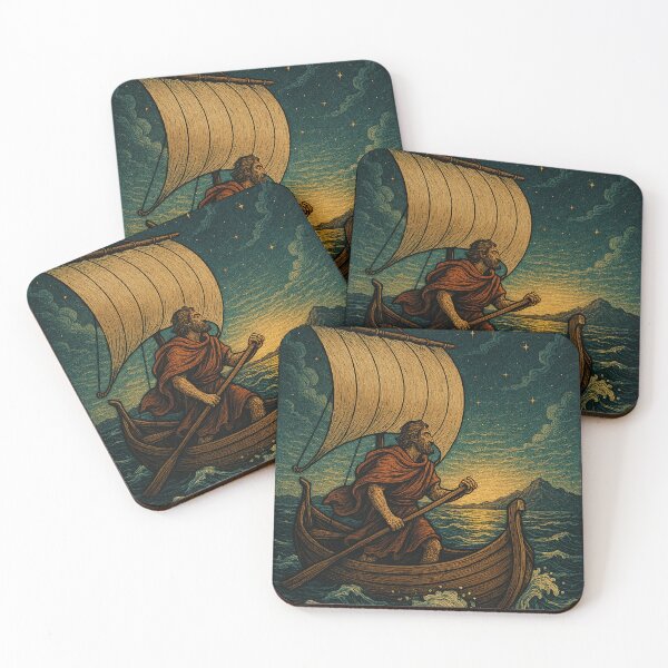 Item preview, Starbound Voyager – Mythic Sea Journey designed and sold by mbmstores.