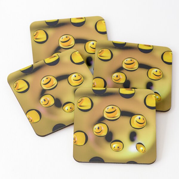 Item preview, Liquid Happiness - Abstract Smiley Face Water Droplets Macro designed and sold by AbulailArt.