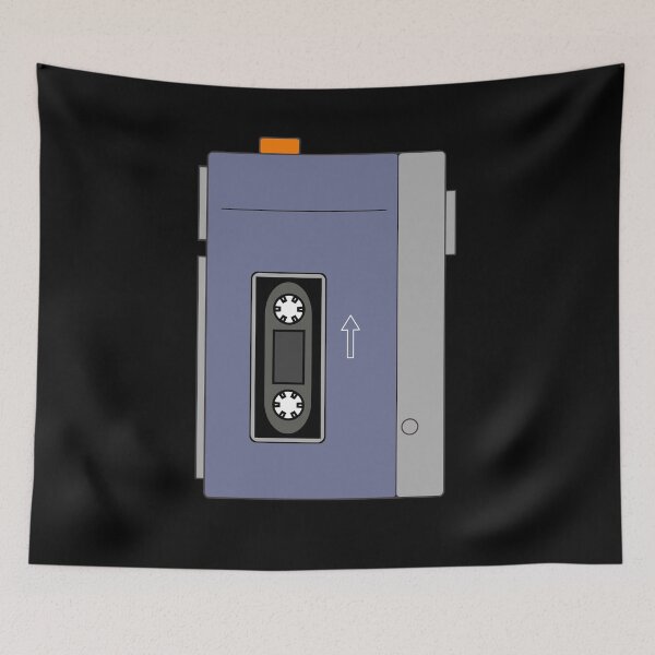 Item preview, Retro Cassette Player Icon – Vintage Music Graphic designed and sold by Pandemonium Art & Design.