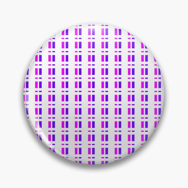Item preview, Magenta, electric indigo & white dashed vertical designed and sold by Mint + Midnight.
