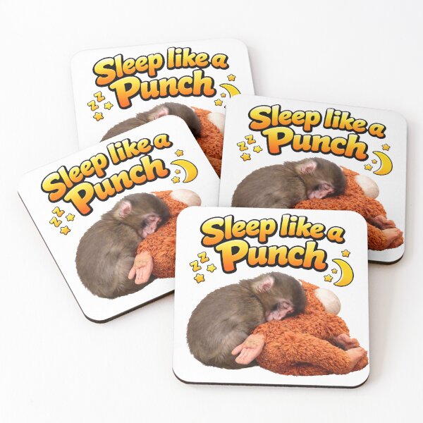 Item preview, Sleep like Punch The Cute baby Japanese Monkey Aesthetic Art  designed and sold by EllaArtStore.