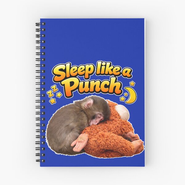 Item preview, Sleep like Punch The Cute baby Japanese Monkey Aesthetic Art  designed and sold by EllaArtStore.