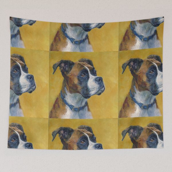Item preview, Painting of a Boxer dog designed and sold by MendaciousMina.