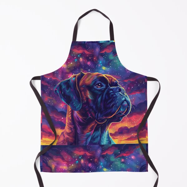 Item preview, Star gazing Boxer dog designed and sold by MendaciousMina.