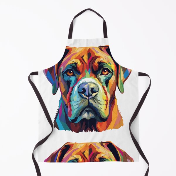Item preview, Colorful Boxer dog designed and sold by MendaciousMina.