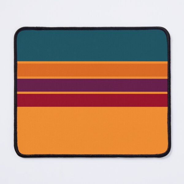 Item preview, Sunset Strata — Retro Stripe Composition designed and sold by FrescoDesign.