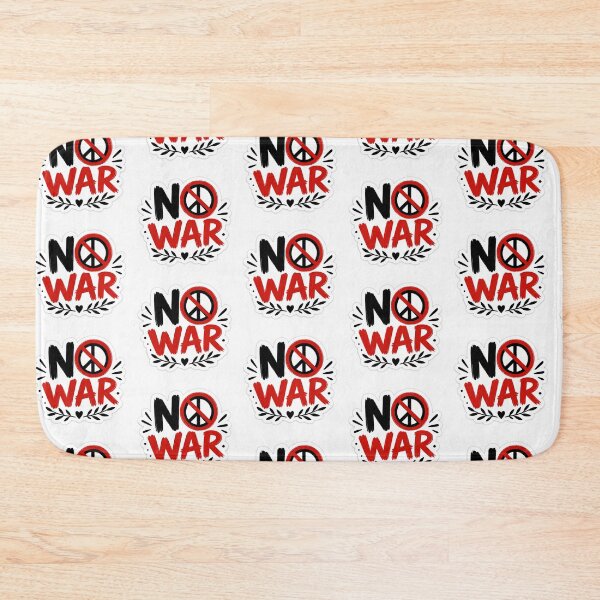Item preview, No War Sticker | Peace Symbol Design | Anti War Message | Spread Love Not War designed and sold by Ishratparween11.