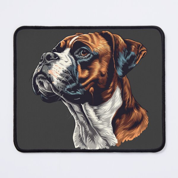 Item preview, Neo traditional art work of a Boxer dog designed and sold by MendaciousMina.