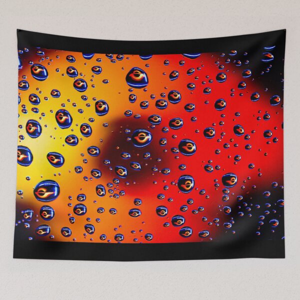 Item preview, Black Hole Multiverse - Abstract Cosmic Water Droplet Macro designed and sold by AbulailArt.