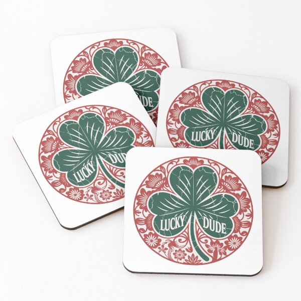 Item preview, Distressed Four Leaf Clover Chinese Paper Cut designed and sold by Bloomkept.
