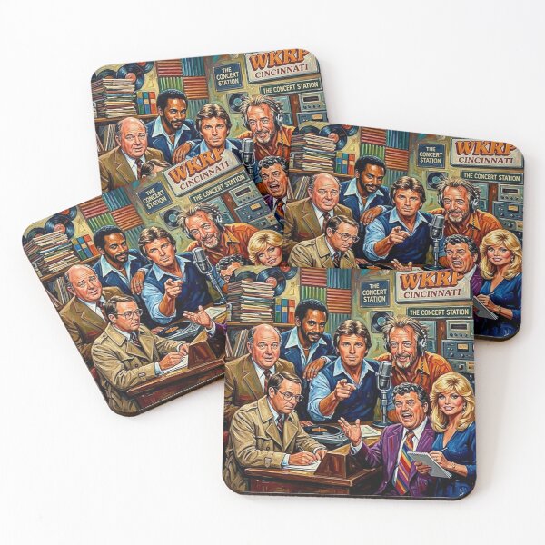 Item preview, WKRP in Cincinnati: On the Air designed and sold by Art's Diner.