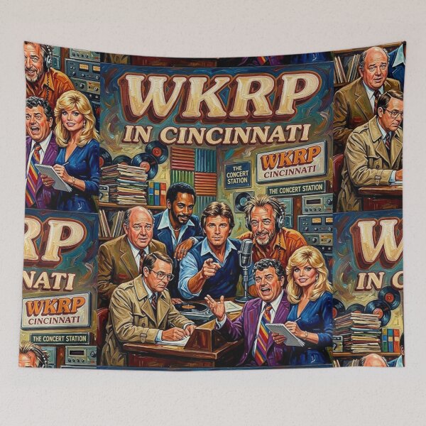 Item preview, WKRP in Cincinnati: On the Air designed and sold by Art's Diner.