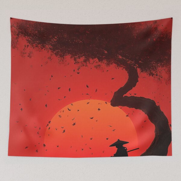 Item preview, Crimson Sunset Samurai designed and sold by Venon28.