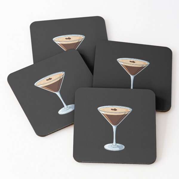 Item preview, Espresso Martini - Sleek Modern Coffee Cocktail Design designed and sold by TeaAlchemist.