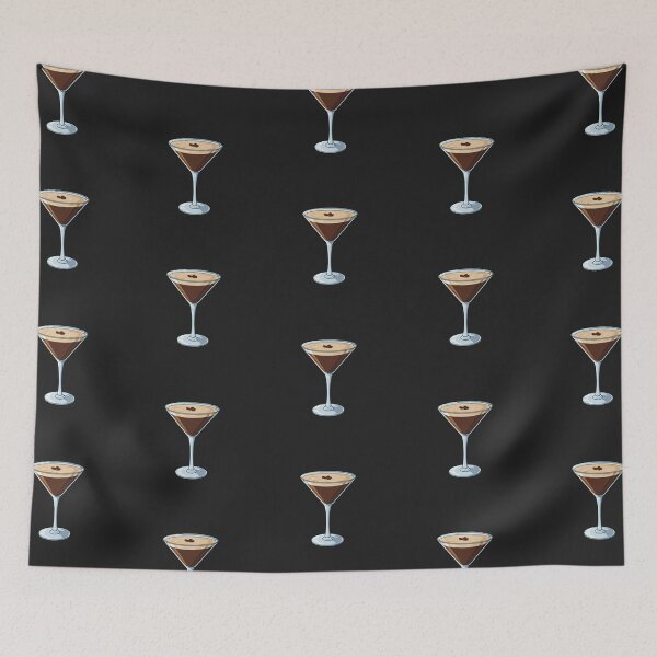 Item preview, Espresso Martini - Sleek Modern Coffee Cocktail Design designed and sold by TeaAlchemist.