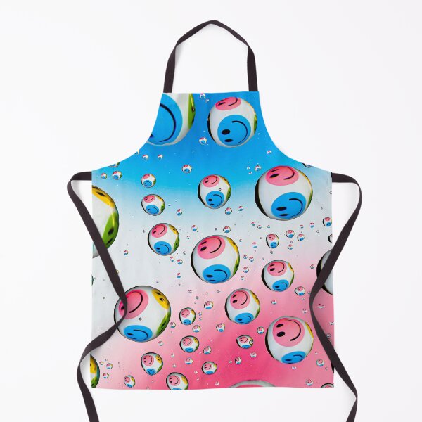 Item preview, Colorful Smiley World - Abstract Rainbow Water Droplets Macro designed and sold by AbulailArt.