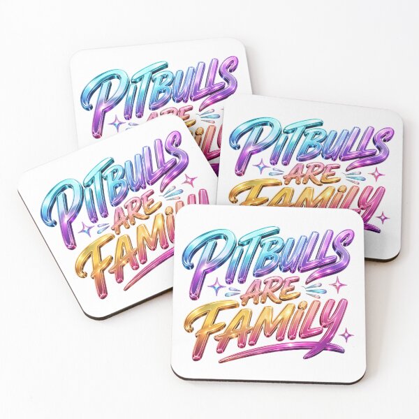 Item preview, Pitbulls are Family  designed and sold by My Pitbull Place.
