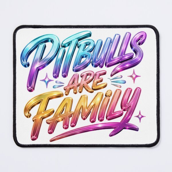 Item preview, Pitbulls are Family designed and sold by My Pitbull Place.