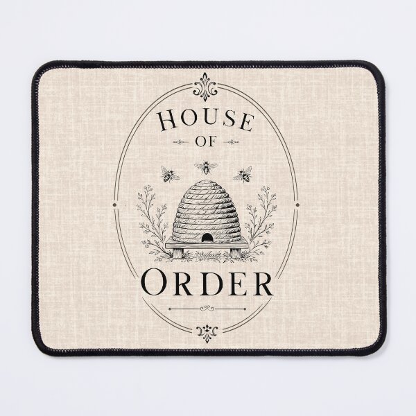 Item preview, House of Order Beehive Design, Vintage Bee Illustration, Neutral Farmhouse Aesthetic designed and sold by Shop On Rosebud.