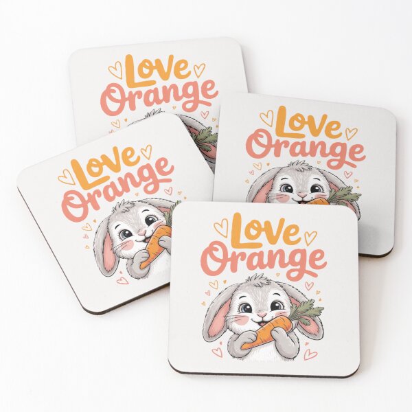 Item preview, RABBIT WHO LOVES CARROTS designed and sold by GRAFIKAM.