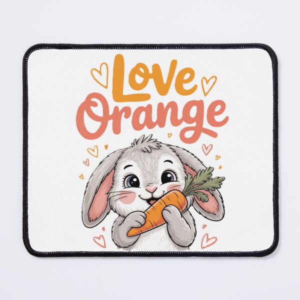 Item preview, RABBIT WHO LOVES CARROTS designed and sold by GRAFIKAM.
