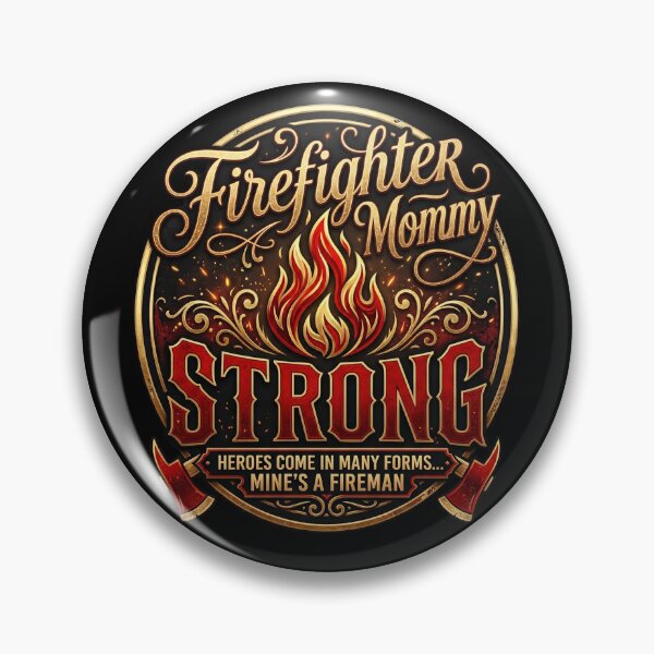 Item preview, Firefighter Mommy Gift – Firewife Strong Proud Hero Family designed and sold by Im-Ara.
