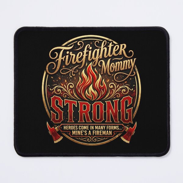 Item preview, Firefighter Mommy Gift – Firewife Strong Proud Hero Family designed and sold by Im-Ara.