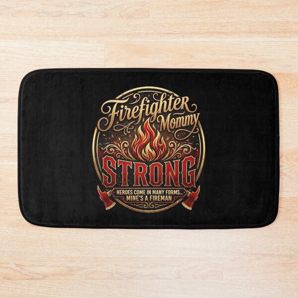 Item preview, Firefighter Mommy Gift – Firewife Strong Proud Hero Family designed and sold by Im-Ara.