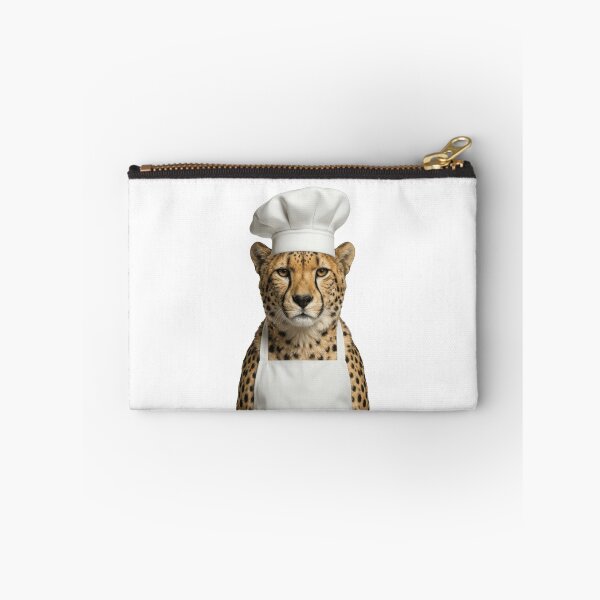 Item preview, Fast Food Chef Funny Cheetah Animal Cooking Humor Art designed and sold by LazyOwlStore.
