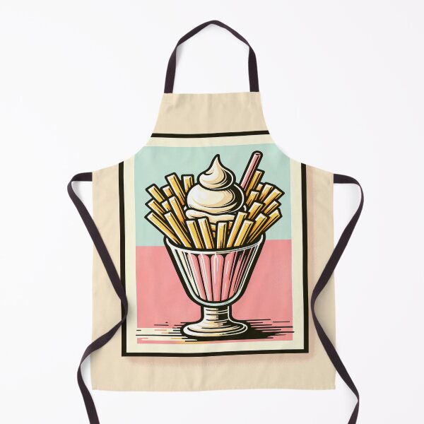 Item preview, Retro Fries and Float Duo designed and sold by Framd Posters.