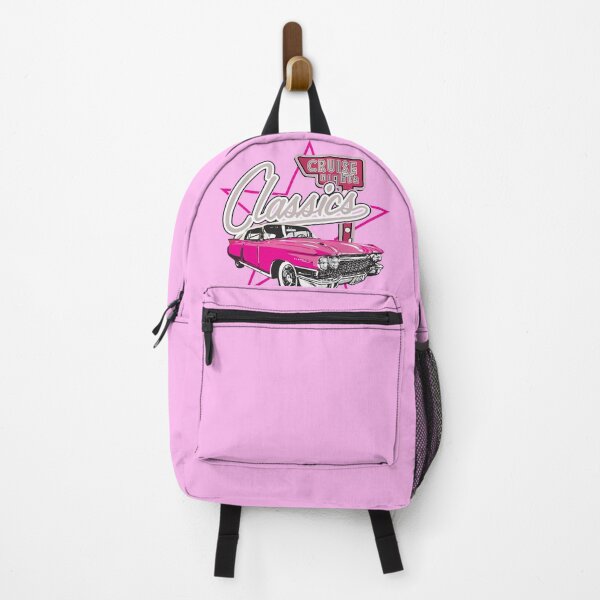 Item preview, Vintage Classic Car Cruise Pink designed and sold by PrintCarClub.