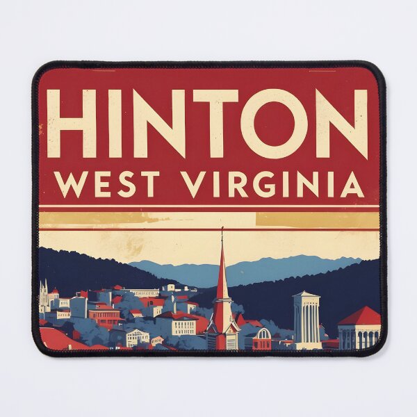 Item preview, Hinton West Virginia 1950s USA Vintage Travel Tourism designed and sold by TravelersGems.
