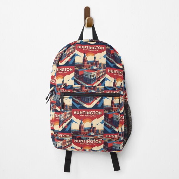 Item preview, Huntington West Virginia 1950s USA Vintage Travel Tourism designed and sold by TravelersGems.