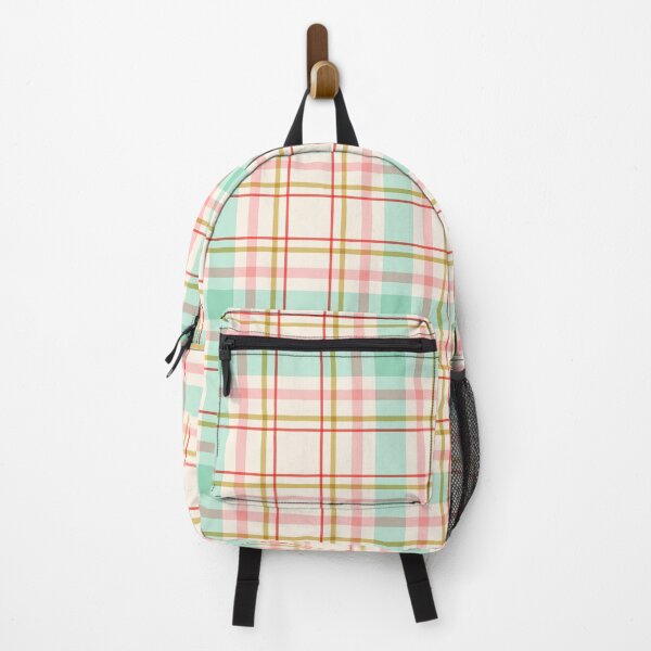 Item preview, Colorful plaid pattern designed and sold by Mint + Midnight.