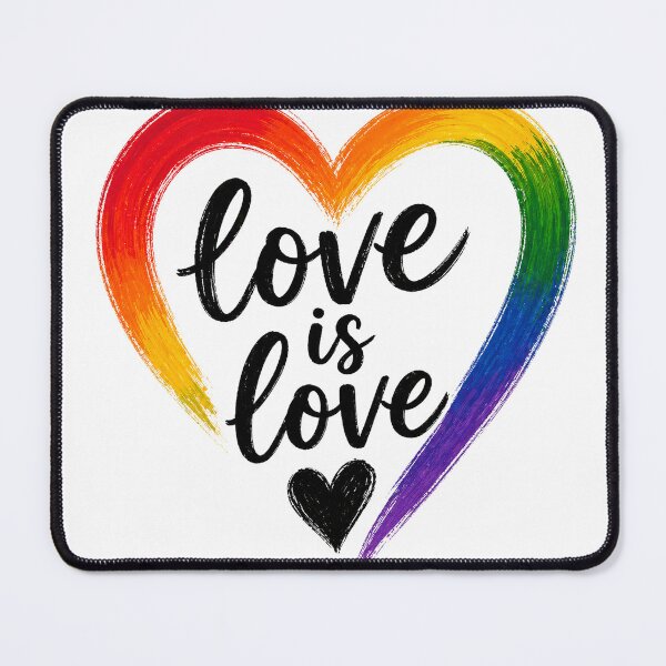 Item preview, Love Is Love Minimal Rainbow Heart – Pride Month Design designed and sold by Bure-NS.