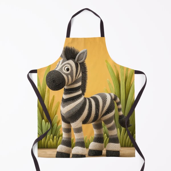 Item preview, Cute Stuffed Zebra Toy in Grass designed and sold by PetsArt.