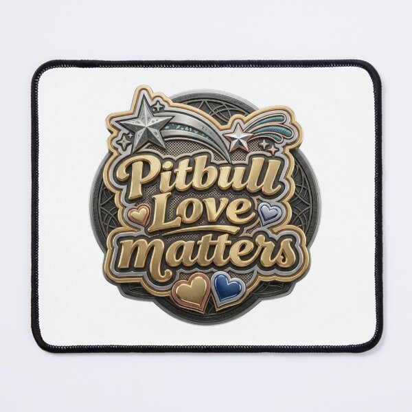 Item preview, Pitbull Love Matters designed and sold by My Pitbull Place.