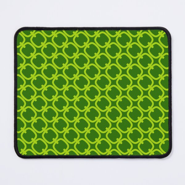 Item preview, Green chains diagonal pattern designed and sold by Mint + Midnight.