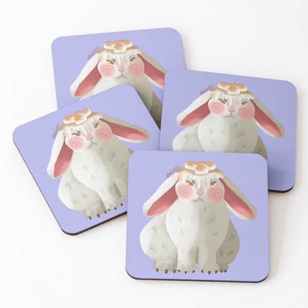 Item preview, Marshmallow Flop Tails Bunny  designed and sold by Bre-Bug-242.