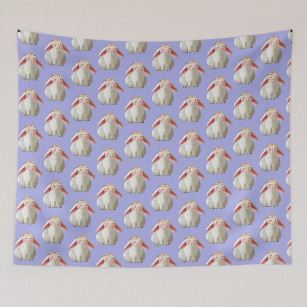Item preview, Marshmallow Flop Tails Bunny  designed and sold by Bre-Bug-242.