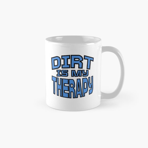 Item preview, Dirt Is My Therapy Blue Excavator Operator Shirt Construction Worker designed and sold by Operator Style Wear.