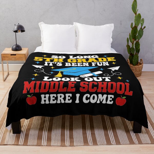 Item preview, So Long 5th Grade Graduation Middle School Here I Come Kids designed and sold by clothesy7.