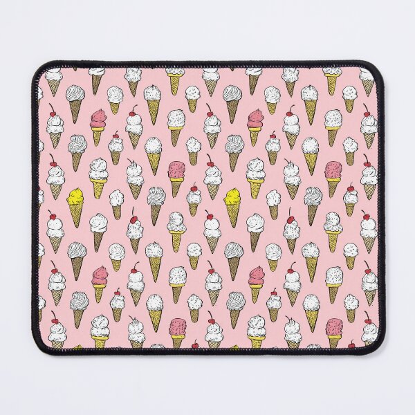 Item preview, Sweet Ice Cream Cones Pattern Dessert Lover designed and sold by NicolasGlowArt.