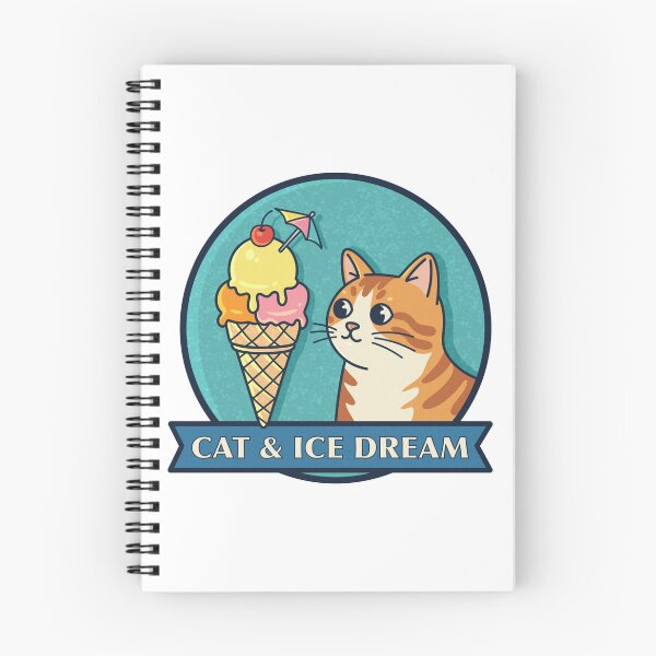 Item preview, Cat's Ice Cream Dream designed and sold by tviyluv.