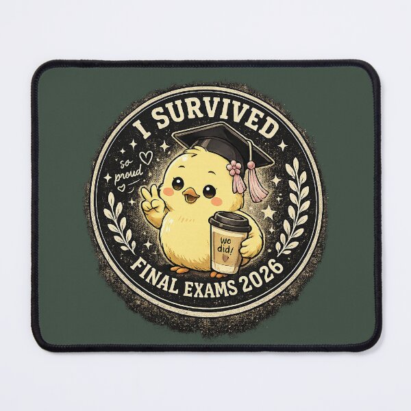 Item preview, I Survived Finals 2026 Funny Graduation Gift designed and sold by Serene Whiskers.