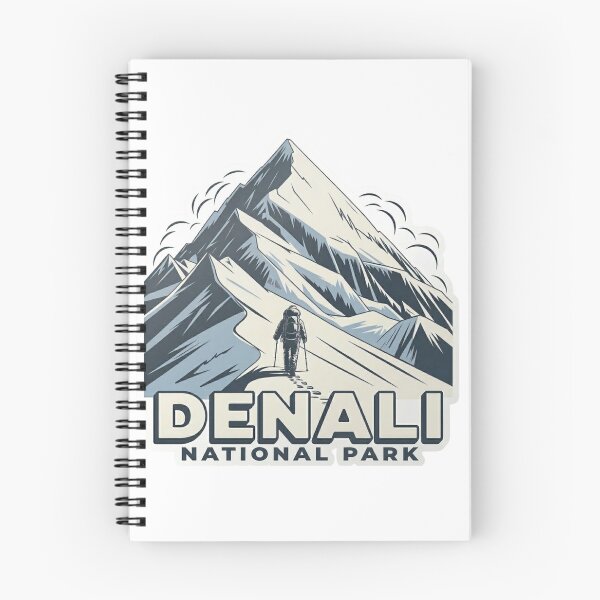 Item preview, Denali National Park Mountain Hiker Vintage Outdoor Adventure T-Shirt designed and sold by MerchlyMike.