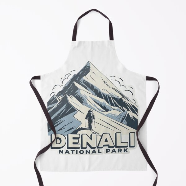 Item preview, Denali National Park Mountain Hiker Vintage Outdoor Adventure T-Shirt designed and sold by MerchlyMike.