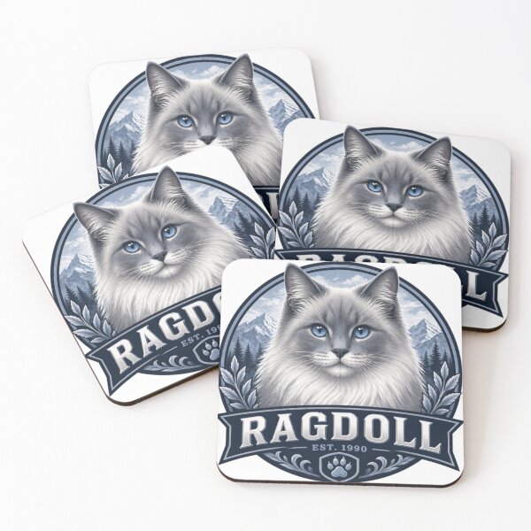 Item preview, Gorgeous Ragdoll Cat With Blue Eyes designed and sold by DesignsbyAbiBee.