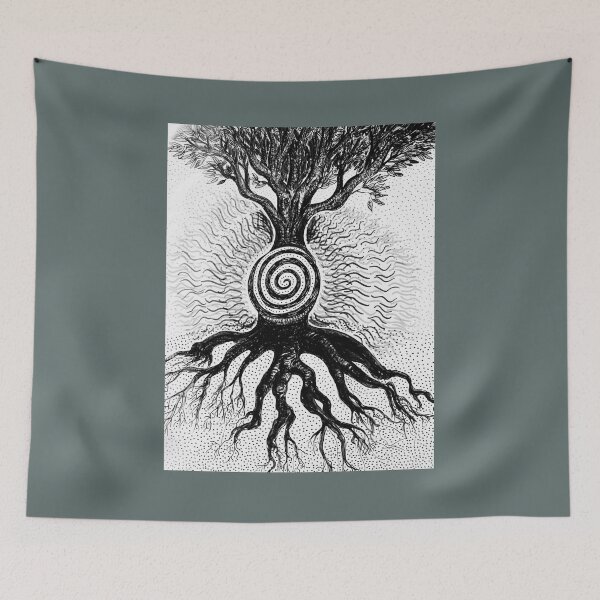 Item preview, The tree of life , as above so below.  designed and sold by Doodle Mind Journeys.